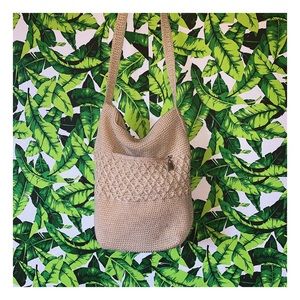 Crotchet hobo bag
